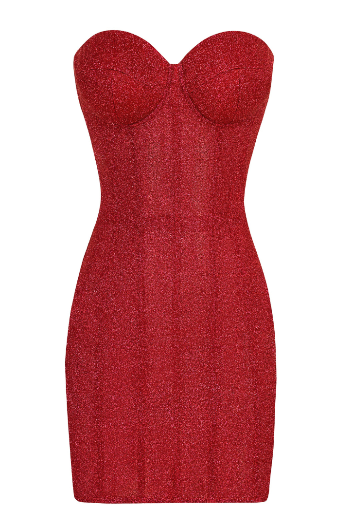 Rose Mini dress- Red