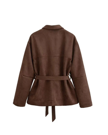 Banbury Suede Kimono jacket