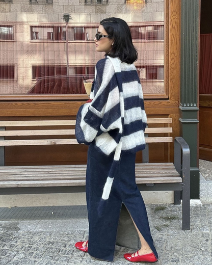 Sandy Striped Cardigan