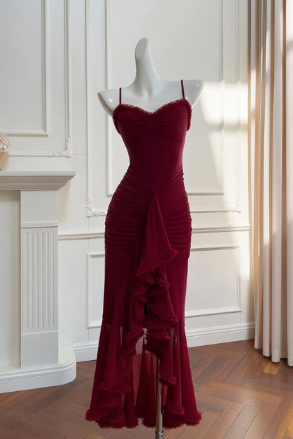 Marissa Maxi dress-Wine