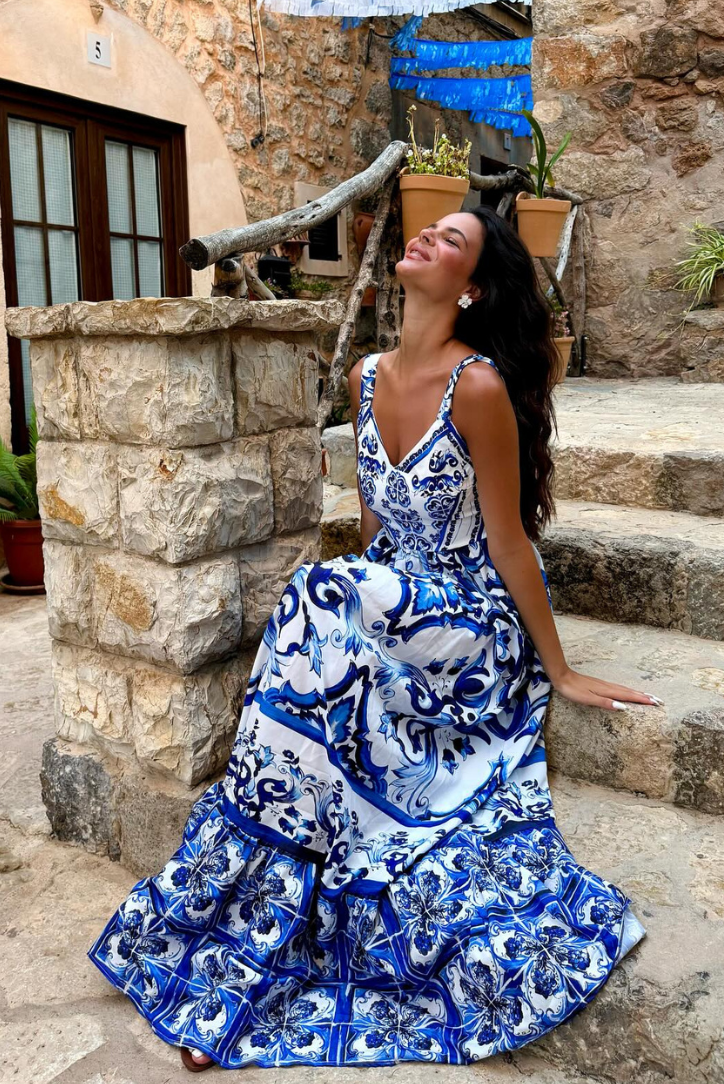 Amalfi Maxi dress