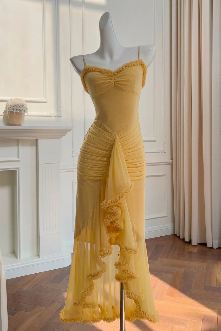 Marissa Maxi dress-Yellow