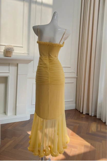 Marissa Maxi dress-Yellow