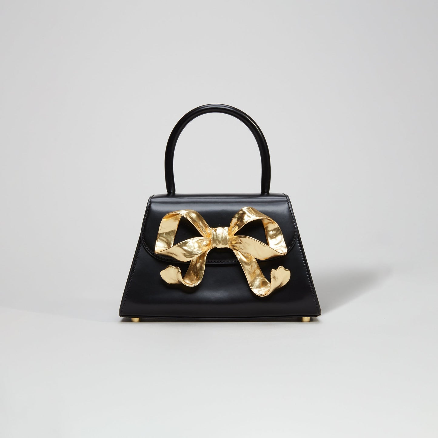 Jade gold bow bag