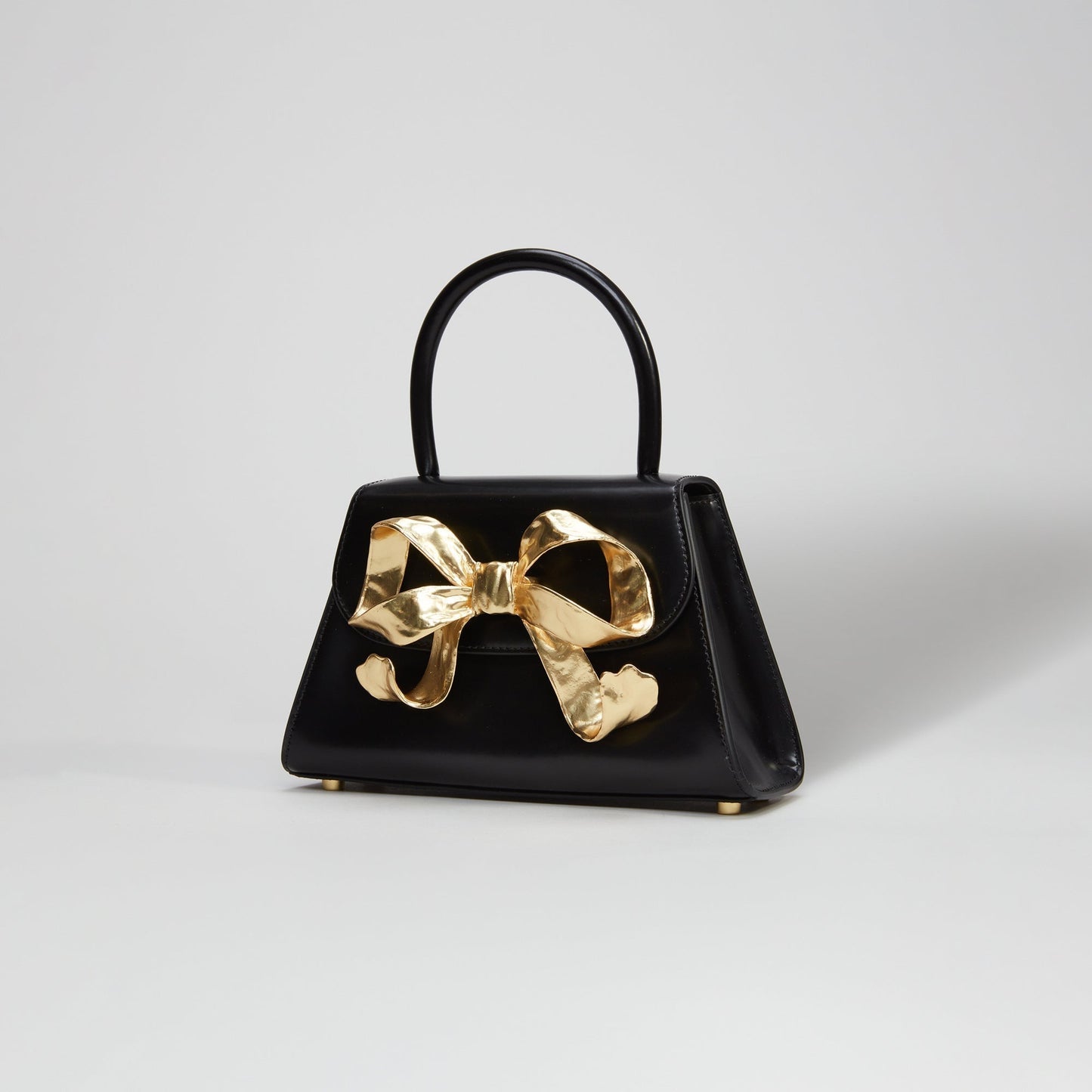 Jade gold bow bag