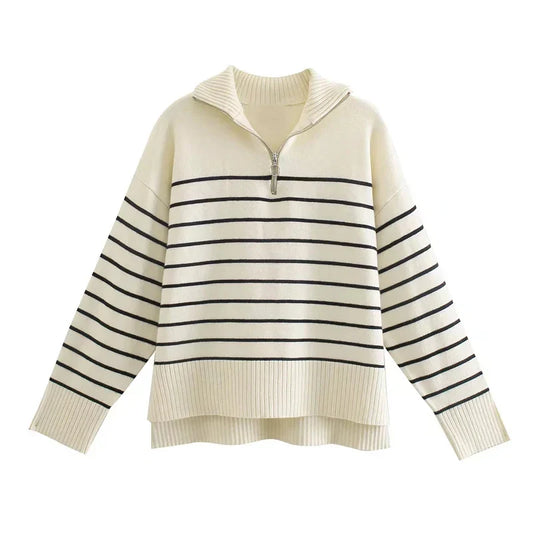 Elysia Striped Sweater