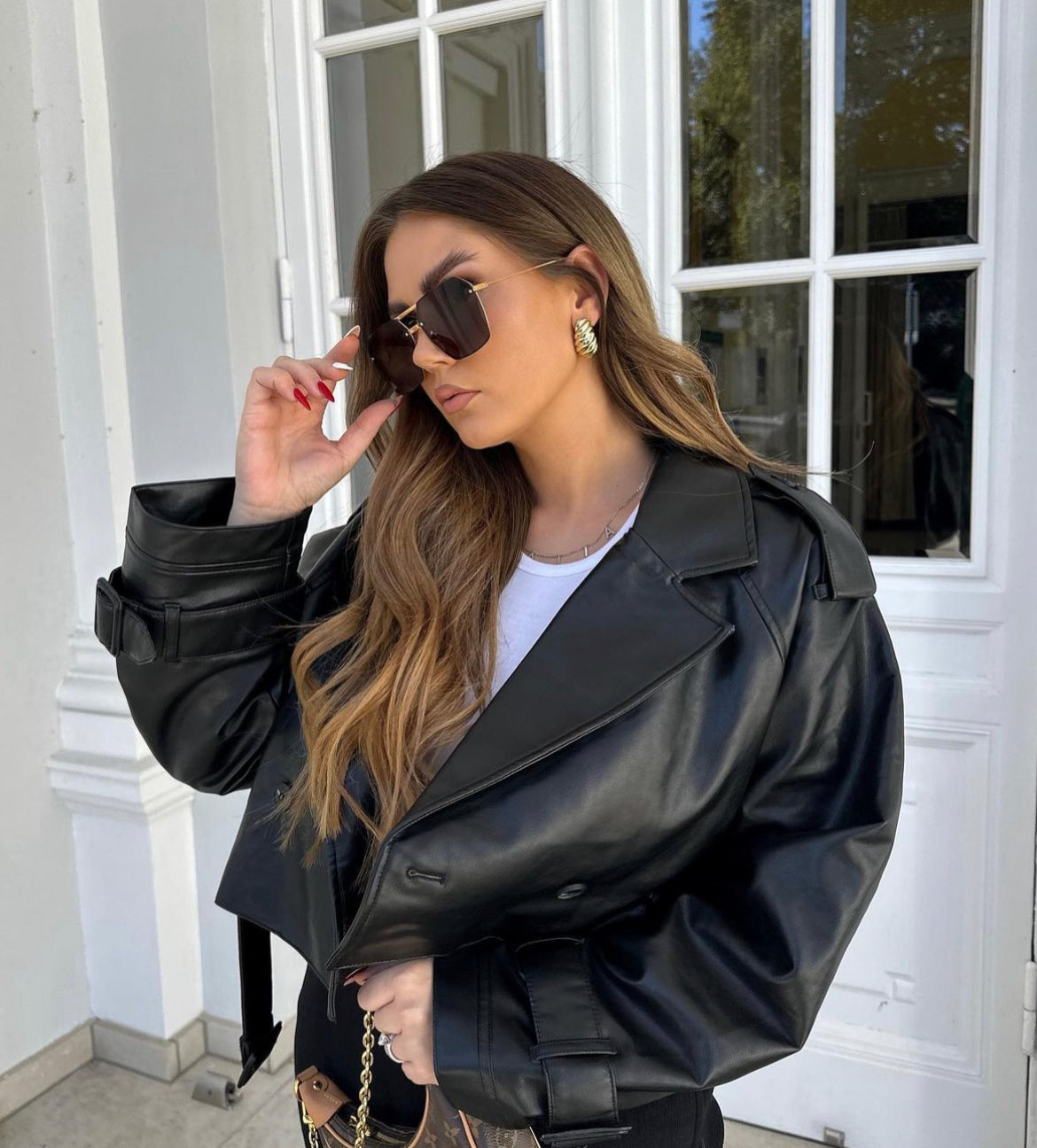 Zara Jacket in Leather