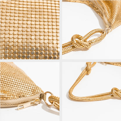 Dazzle mini cleo in chain mesh