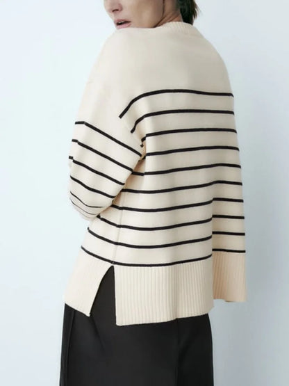 Modelo Striped Sweater