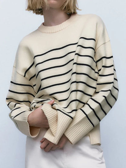 Modelo Striped Sweater