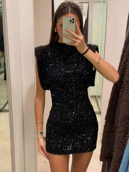 Anne Glitter Dress