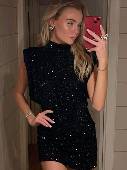 Anne Glitter Dress