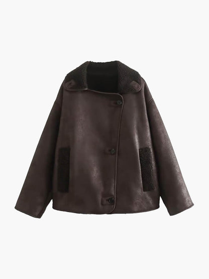 Eliyah Faux Leather Jacket