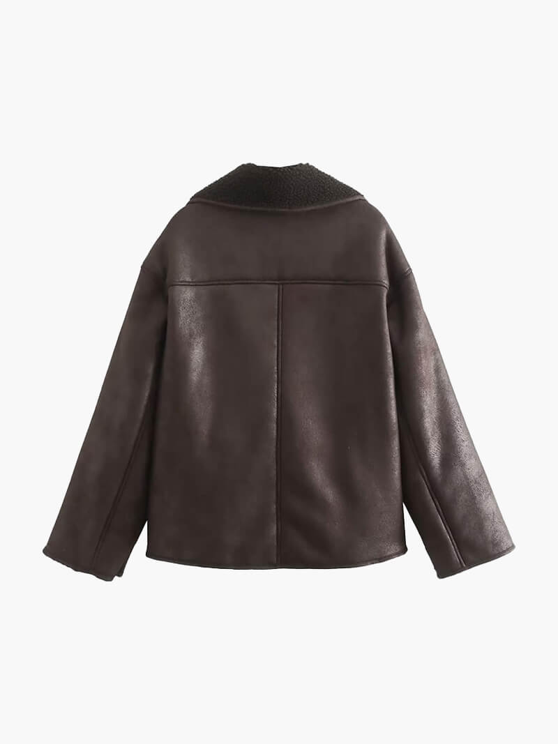 Eliyah Faux Leather Jacket