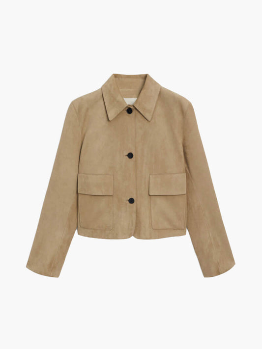 Harmony Faux Suede Jacket