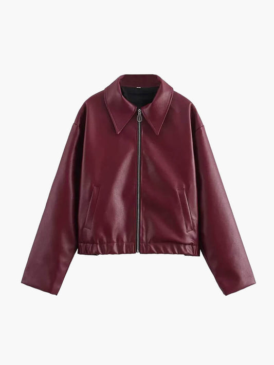 Rome leather Jacket