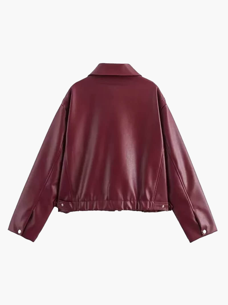 Rome leather Jacket