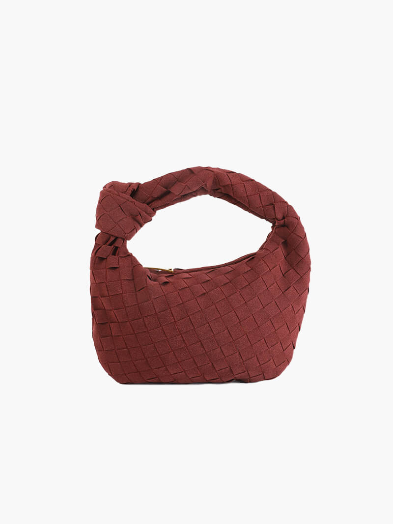 Nelly Woven Bag mini suede