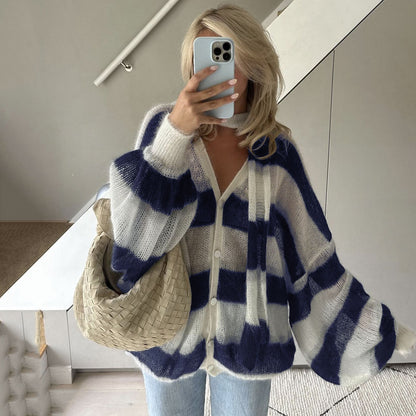 Sandy Striped Cardigan