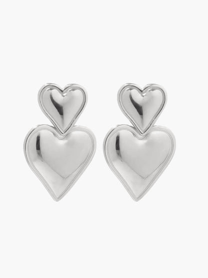 Mimi Heart earrings 14K gold plated