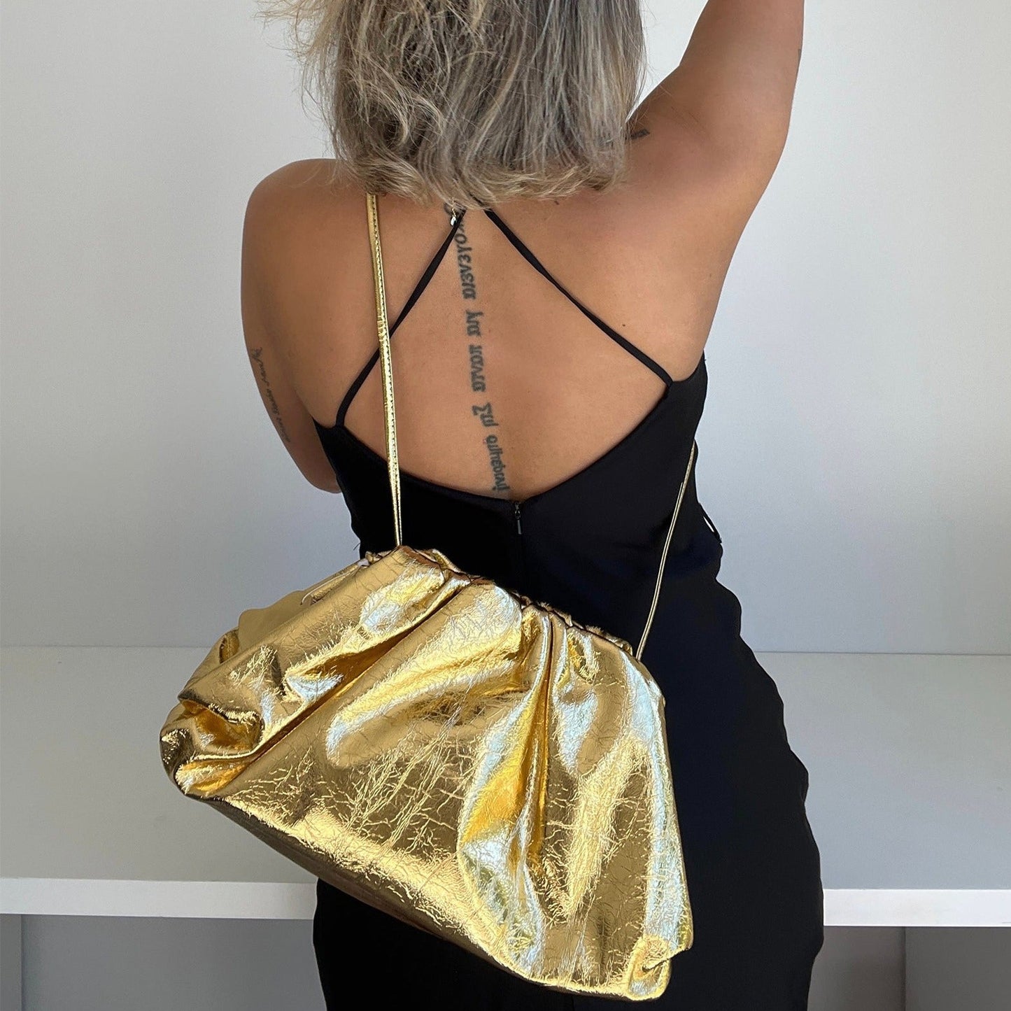 Gia metallic bag